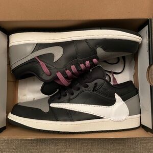 CUSTOM Air Jordan 1 Low Travis Scott Size 10.5